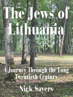 cover image of The Jews of Lithuania